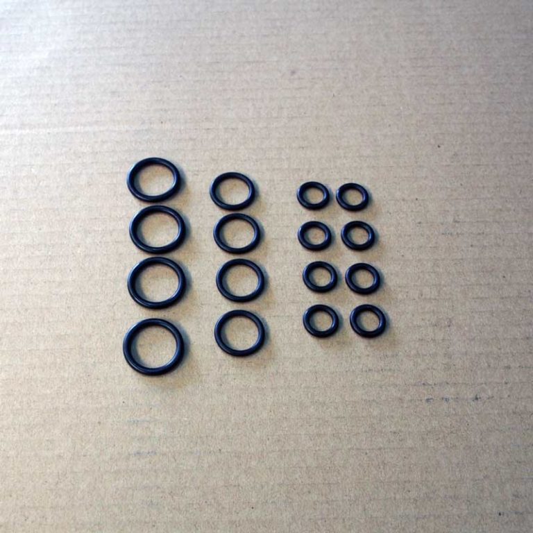 Fuel injector seal kit Side feed type set of 4 SQ Engineering